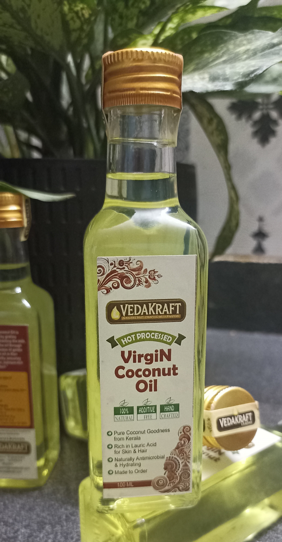 Virgin Coconut Oil - Hot Processed/Handcrafted-100ml