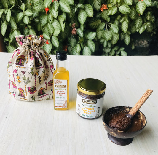 New Mom Revitalizing Body Scrub-DIY Kit